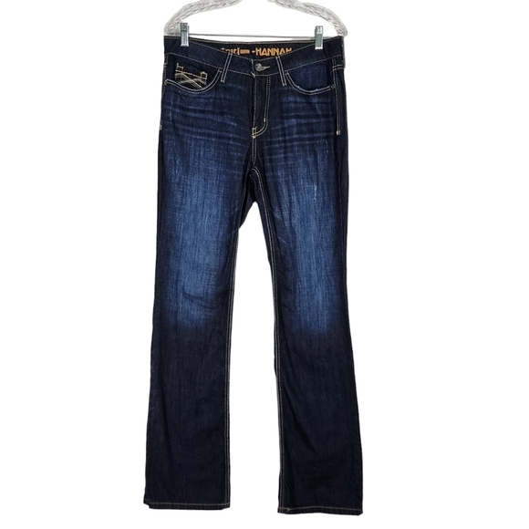 CRUEL GIRL HANNAH FLARE DENIM JEANS - Picture 1 of 10